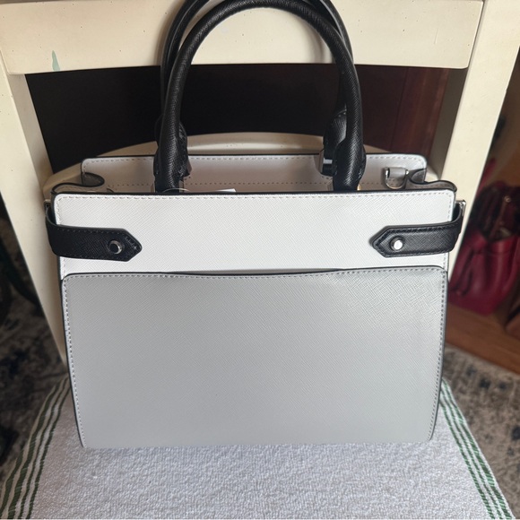 ♠️KATE SPADE Staci Medium Colorblock Satchel/Crossbody w/matching wallet - Picture 2 of 12